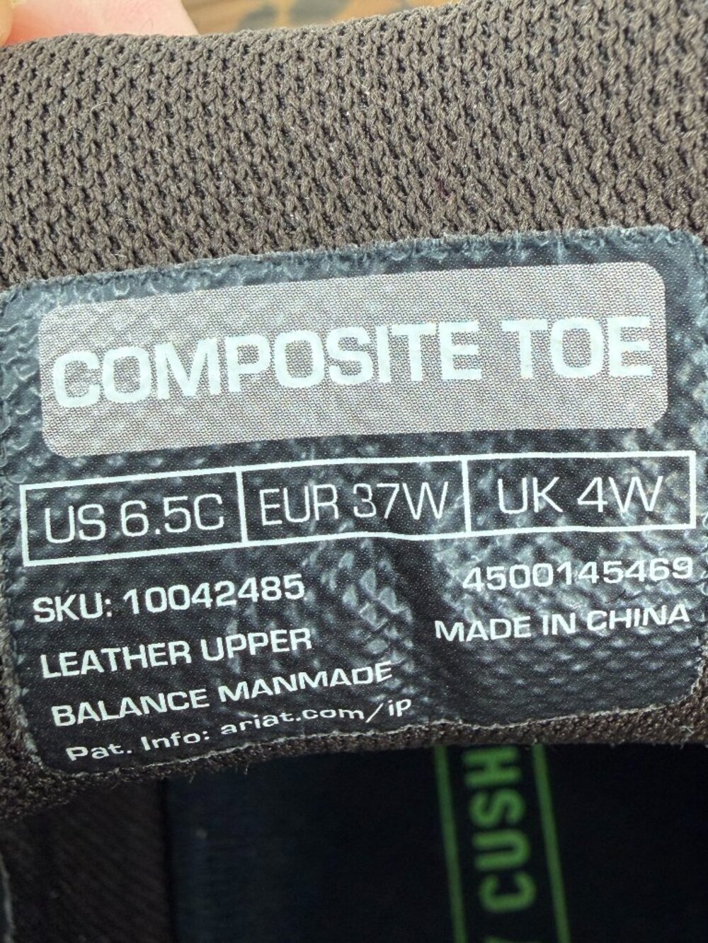 Ariat Edge LTE Composite Toe Work Boots Leopard Print Moc Chukka Womens 6.5C - Picture 15 of 15